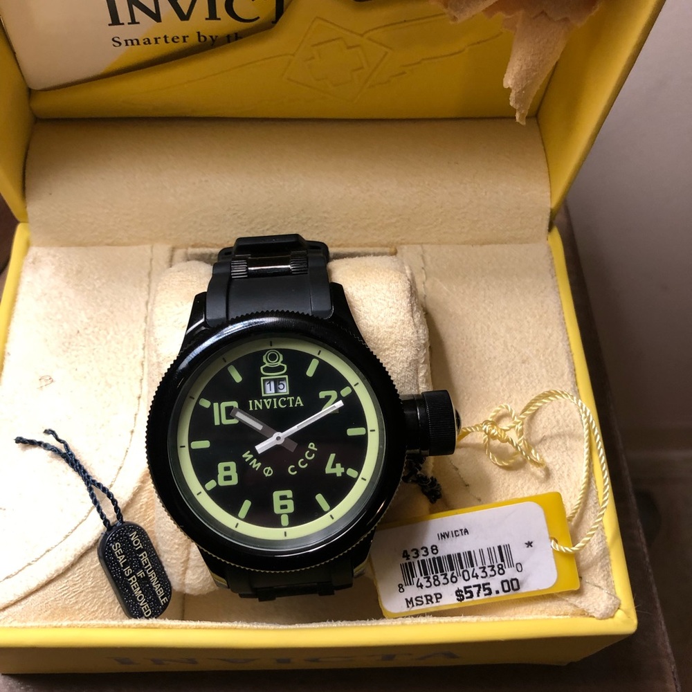 Men’s Invicta Russian Diver Watch